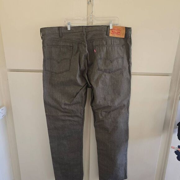 Levi Strauss Jeans 501 XX, Raw Denim w/ Lt. Brn. Overwash, NWOT, 46/34 - Picture 8 of 11